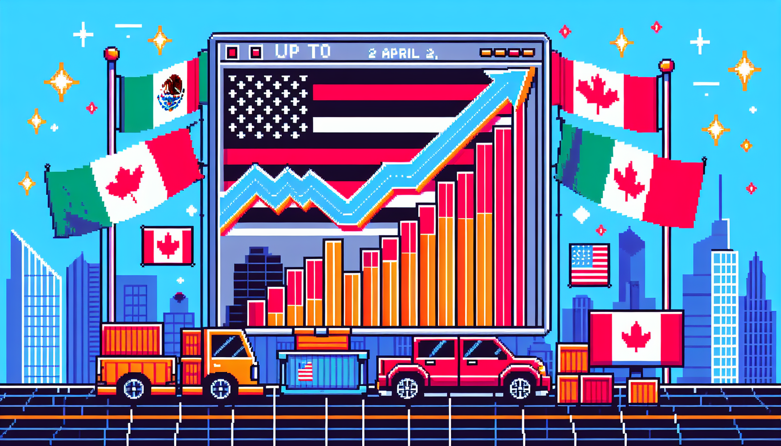 Trump Anuncia Prórroga de Aranceles para Productos de Canadá y México